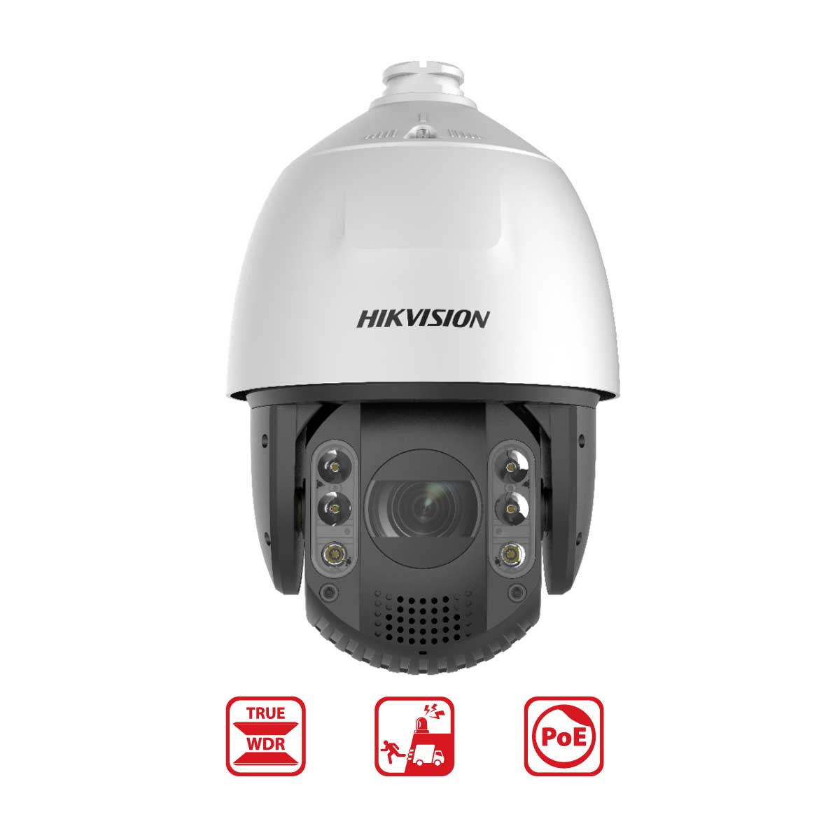 Camera Speed dome IP AI chống báo động giả Hikvision DS-2DE7A432IW-AEB(T5) 4MP, Zoom quang 32X,   đèn flash ánh sáng trắng & loa báo động