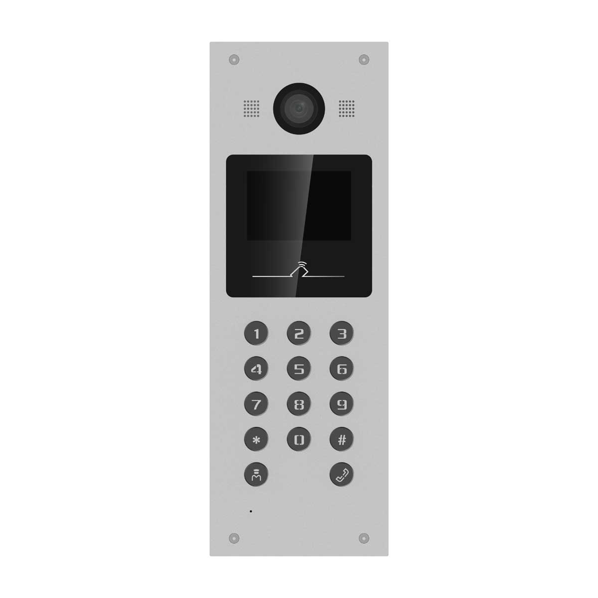 Camera chuông cửa chung cư trung tâm IP 2MP HD Hikvision DS-KD3003-E6 LCD TFT 3.5inch, Mifare card
