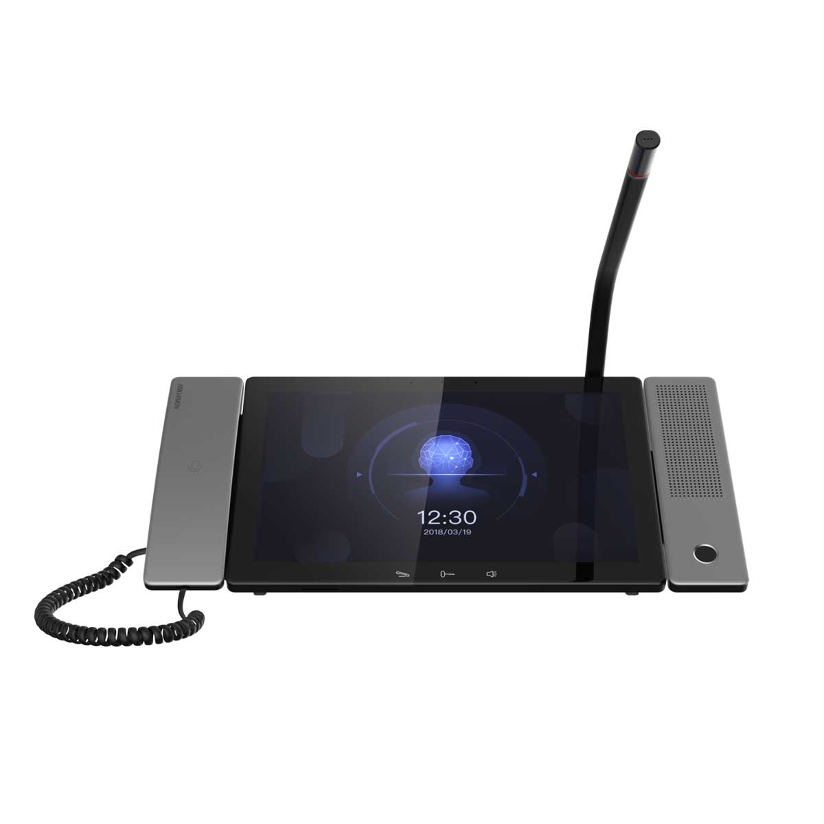 Trạm giám sát trung tâm Hikvision DS-KM9503 10.1 inch touch Android IP, camera 2MP, đàm thoại 2 chiều