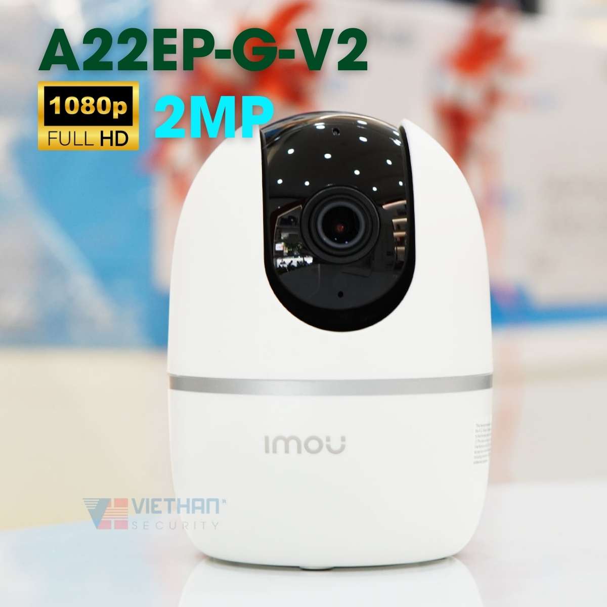 Camera wifi không dây IMOU IPC-A22EP-G-V2 2MP, tích hợp mic và loa, đàm thoại 2 chiều