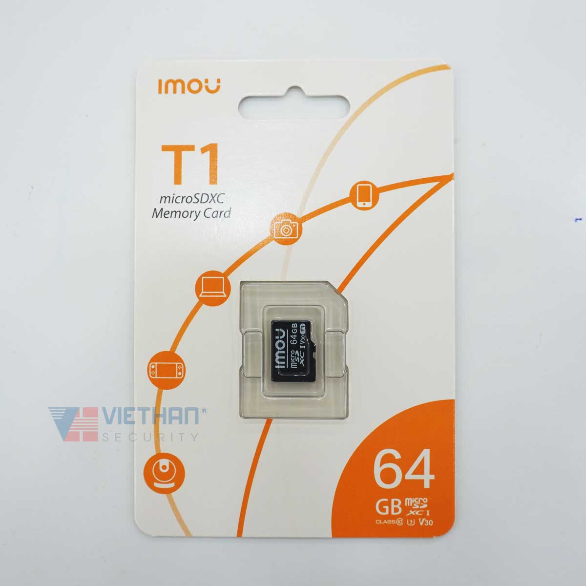 Thẻ nhớ Camera Imou Micro SD 64GB ST3-64-T1 Ghi video Class 10