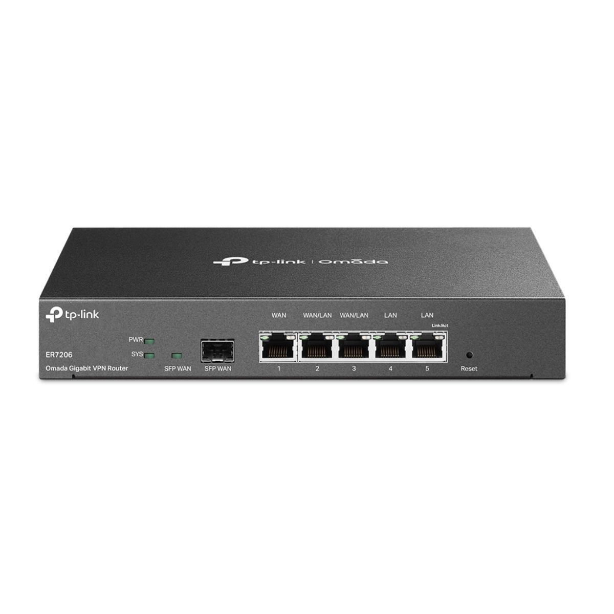 Router VPN Gigabit Omada TP-Link ER7206 1 cổng SFP gigabit và 5 cổng RJ45 gigabit