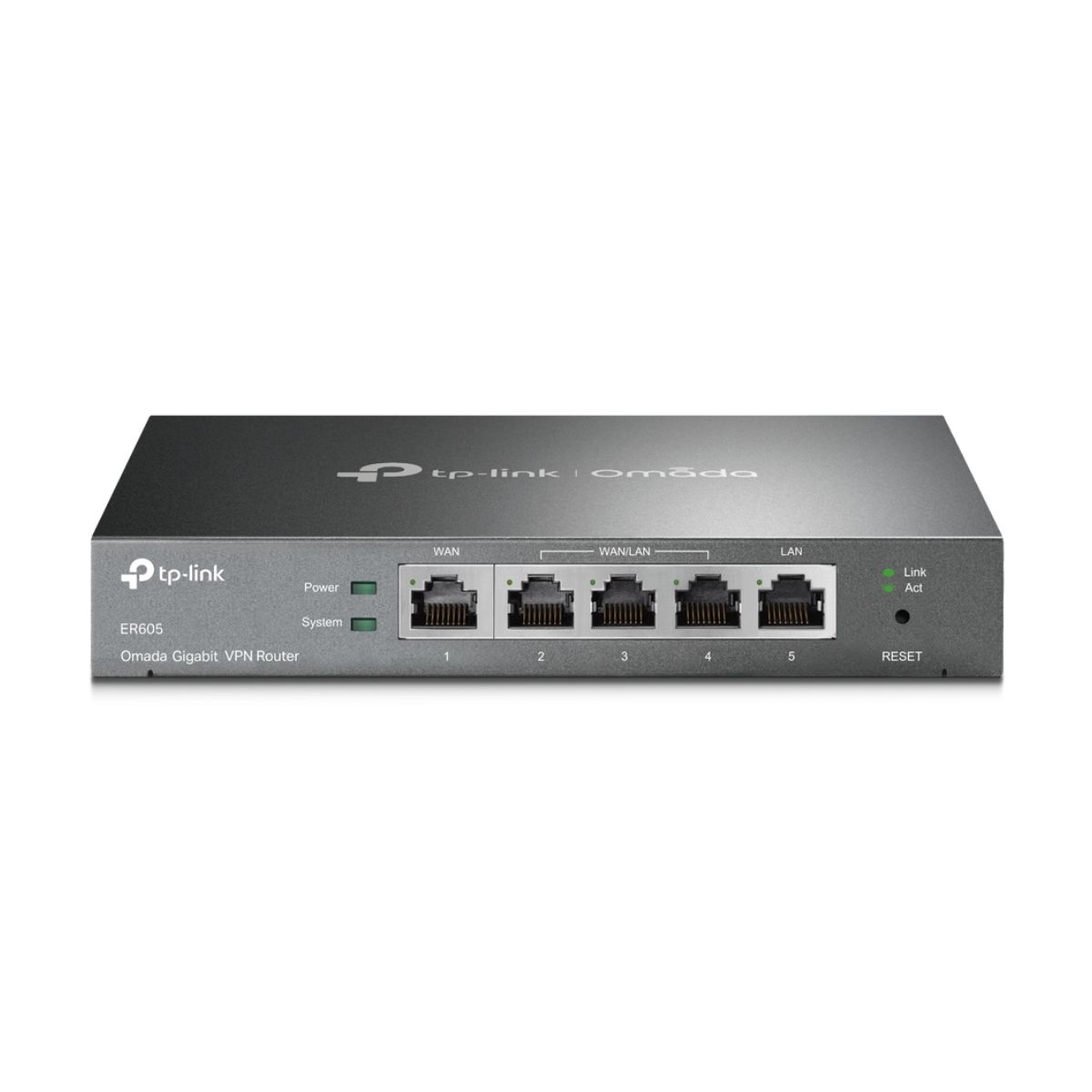 Bộ định tuyến Gigabit Multi-WAN VPN Router TP-Link ER605 1 cổng WAN gigabit và 3 cổng WAN/LAN gigabit