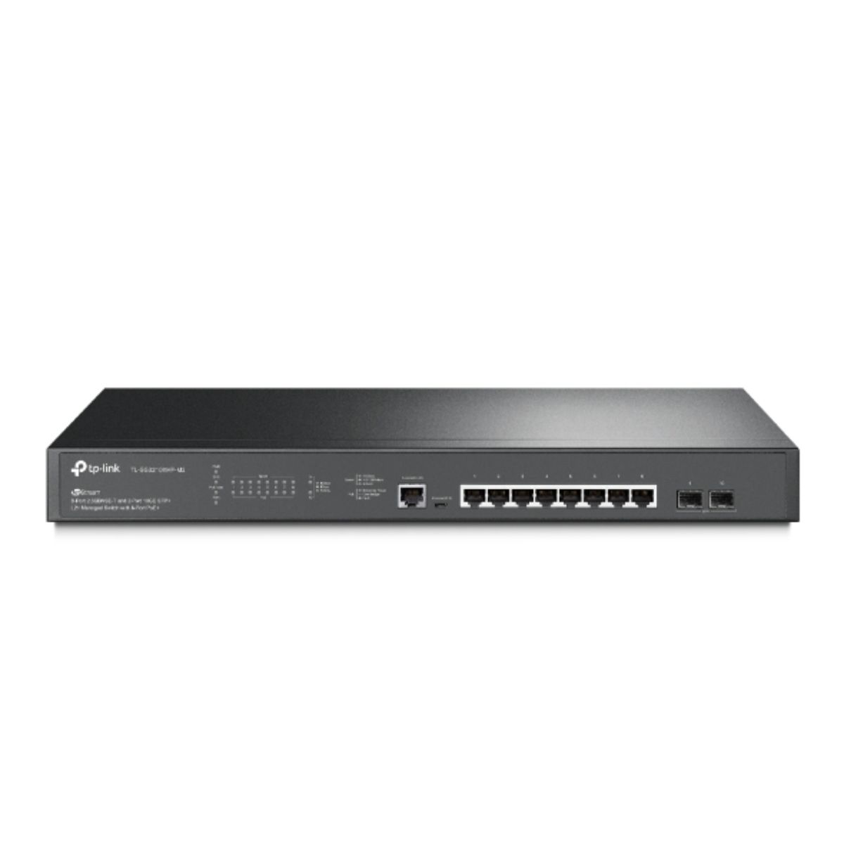 Bộ chuyển mạch switch 8-Port 2.5G and 2-Port 10GE TP-Link TL-SG3210XHP-M2 PoE 240 W