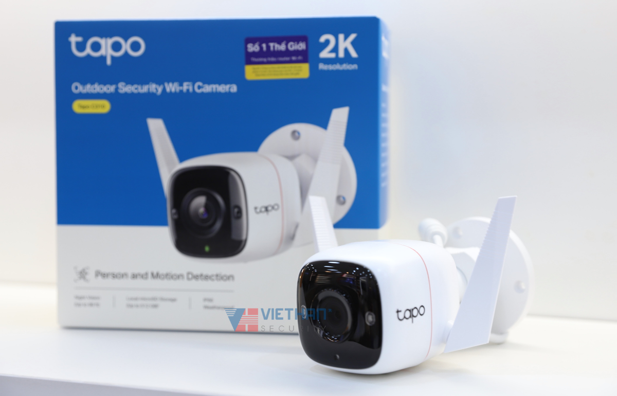  Camera wifi ngoài trời TP-Link Tapo C310 3MP phát hiện chuyển động, hồng ngoại 30m