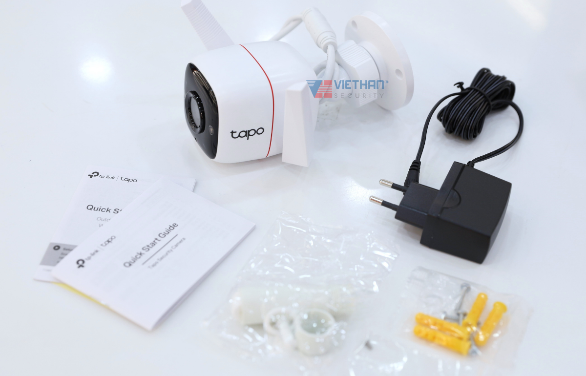  Camera wifi ngoài trời TP-Link Tapo C310 3MP phát hiện chuyển động, hồng ngoại 30m