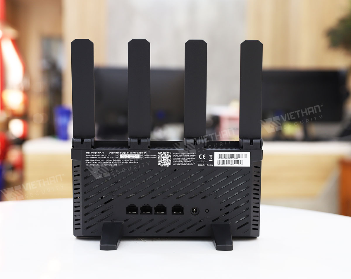 Router Wi-Fi 6 Gigabit H3C Magic NX30 tốc độ 3000Mbps, Công nghệ OFDMA, hỗ trợ tối đa 256 thiết bị
