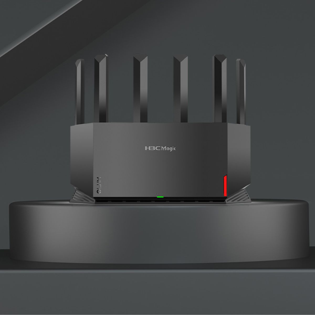 Bộ định tuyến không dây Wi-Fi 6 H3C Magic NX54 tốc độ 5400Mbps,  6 Ăng-ten ngoài độ lợi cao 5dBi