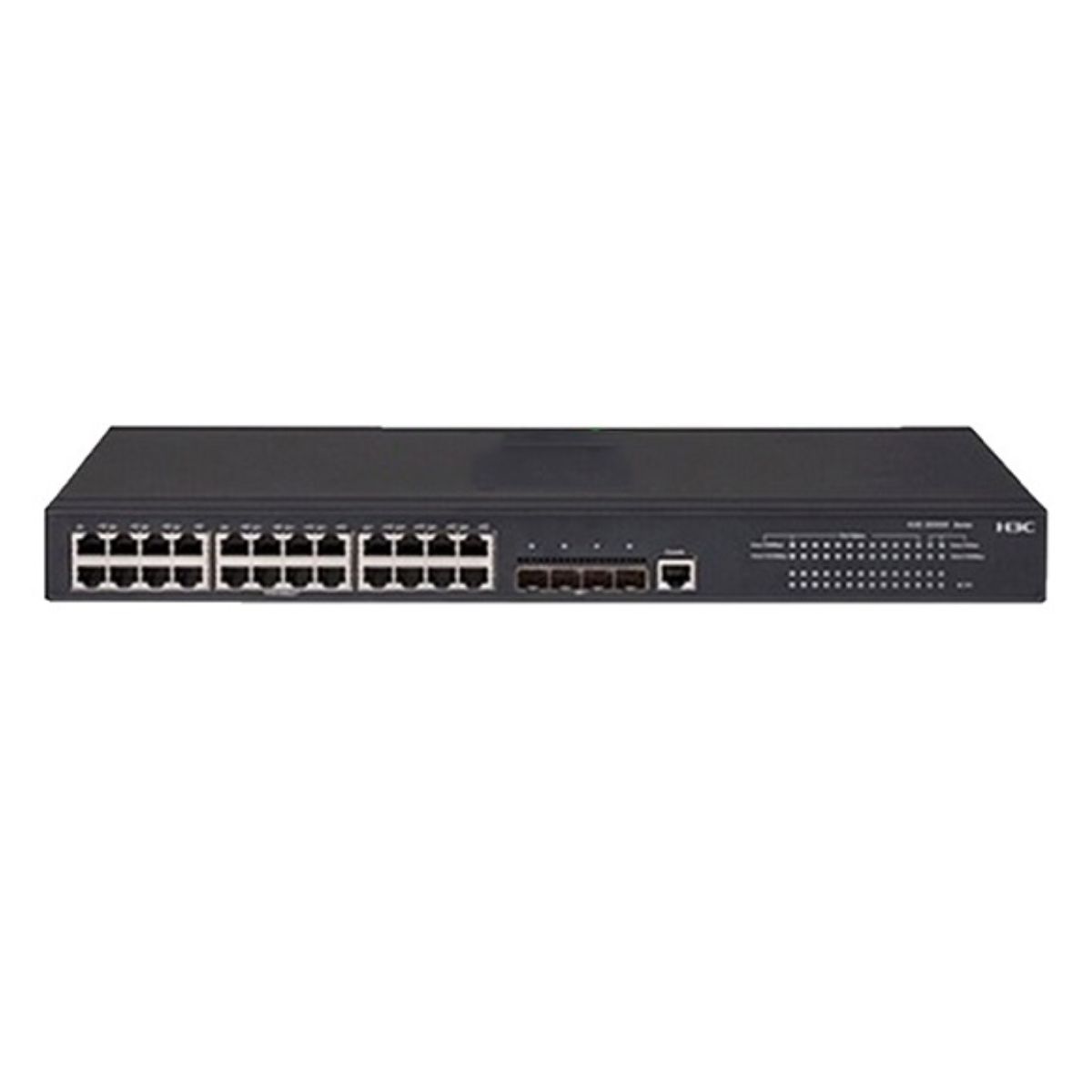 Switch PoE 28 cổng H3C LS-5560S-28P-SI 56Gbps, 24 cổng 10/100/1000 BASE-T, 4 cổng SFP+ 1/10GE