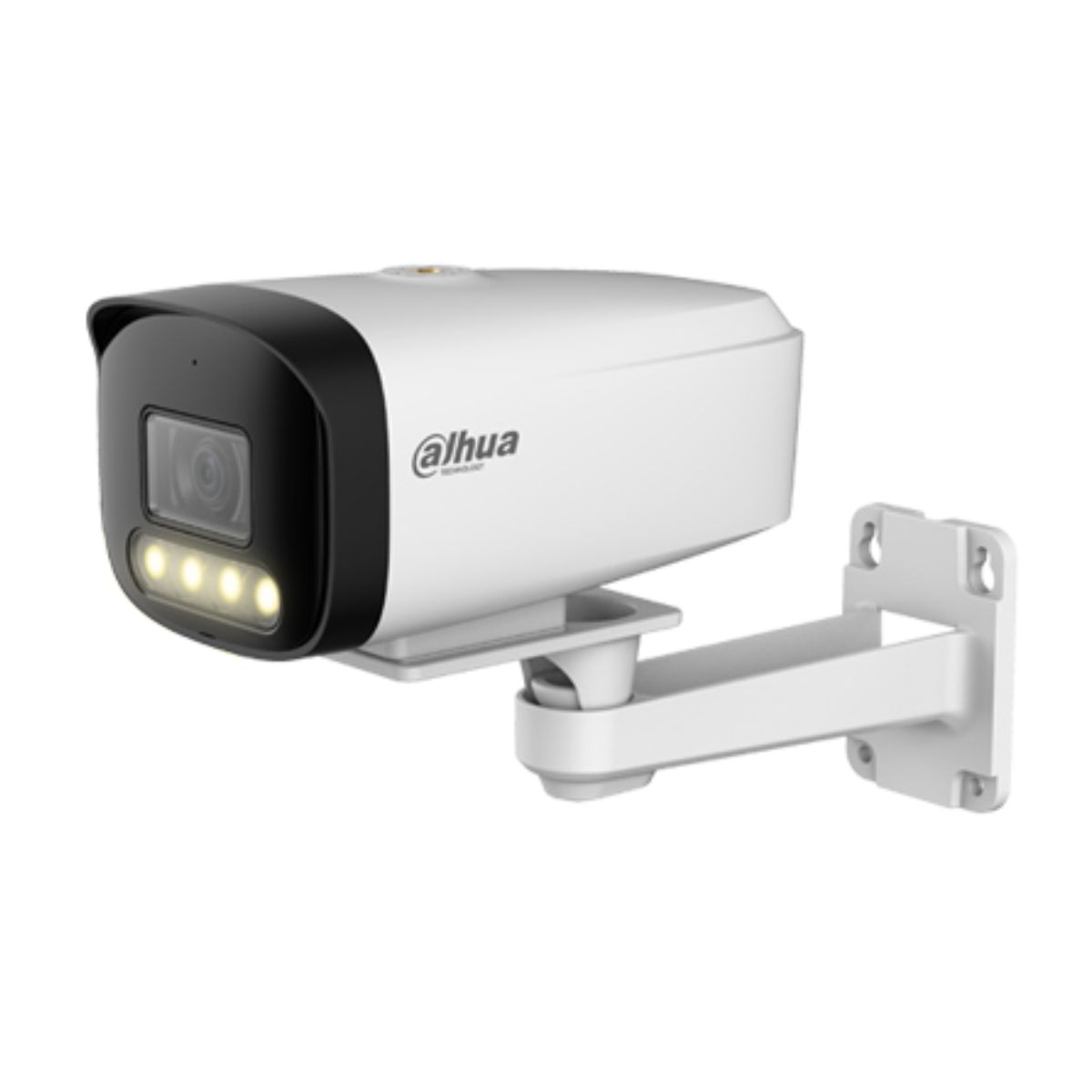 Camera thân IP Full-color ngoài trời Dahua IPC-HFW1239V-A-LED-B 2MP, tích hợp mic, đèn LED 35m