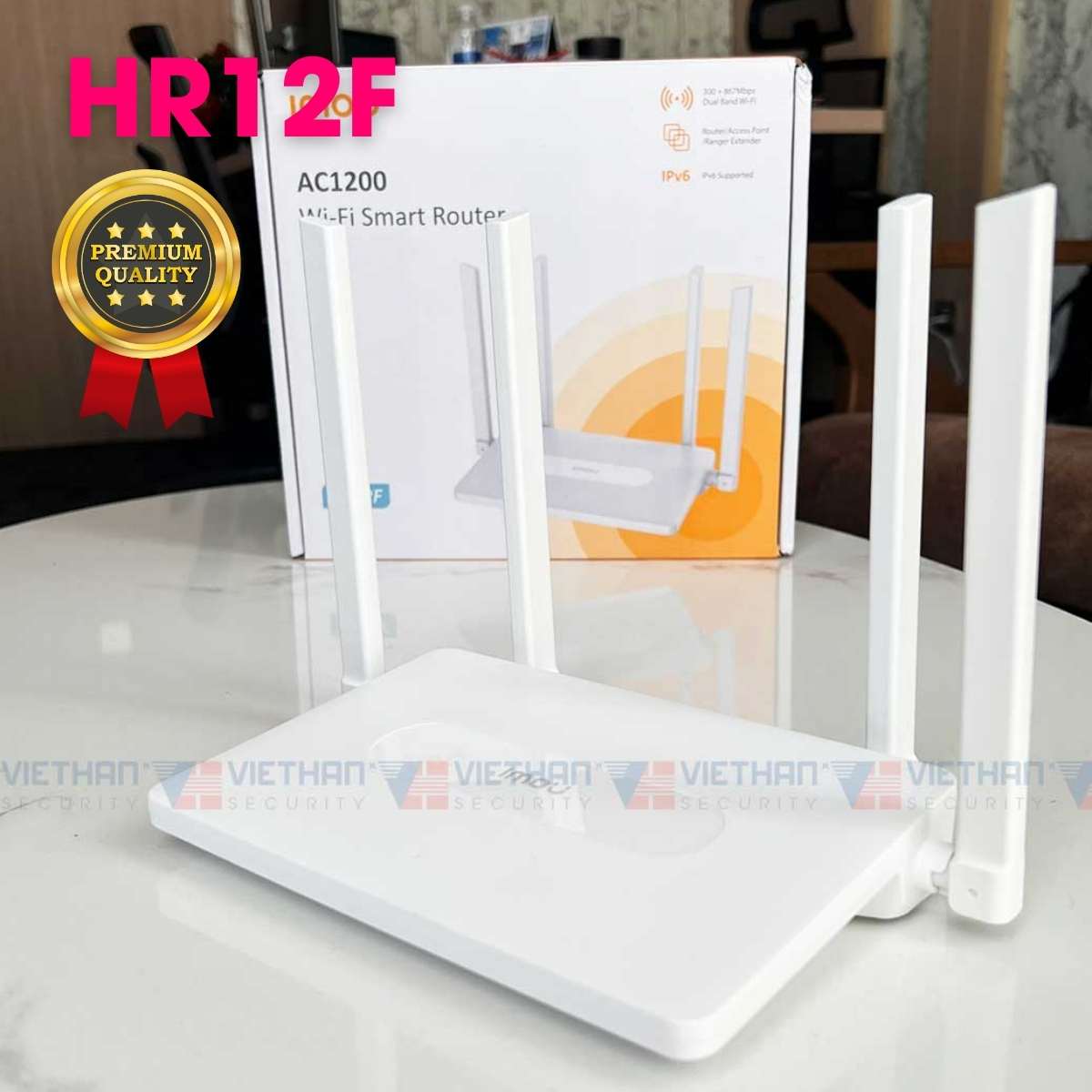 Bộ phát sóng wifi Imou HR12F Quản lý app, AC1200 wifi smart Router, repeater thu sóng wifi khác phát lại
