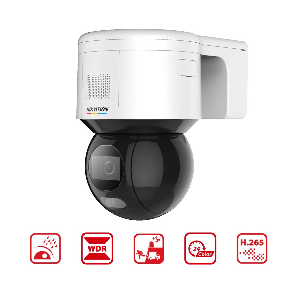 Camera Speed Dome hồng ngoại Hikvision DS-2DE3A400BW-DE/W(F1)(T5) 4MP, hỗ trợ wifi, đàm thoại 2 chiều