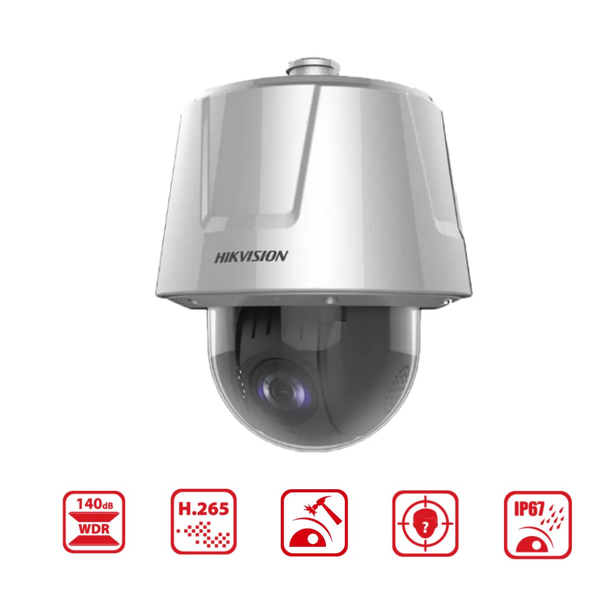 Camera speed dome chống ăn mòn Hikvision DS-2DT6232X-AELY 2MP, zoom quang 32X, WDR 140dB