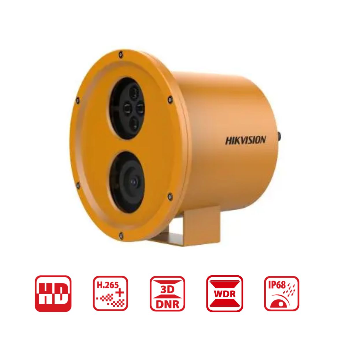 Camera IP dùng dưới nước 4MP Hikvision DS-2XC6245G0-L sử dụng ở dưới nước lên đến 50 mét