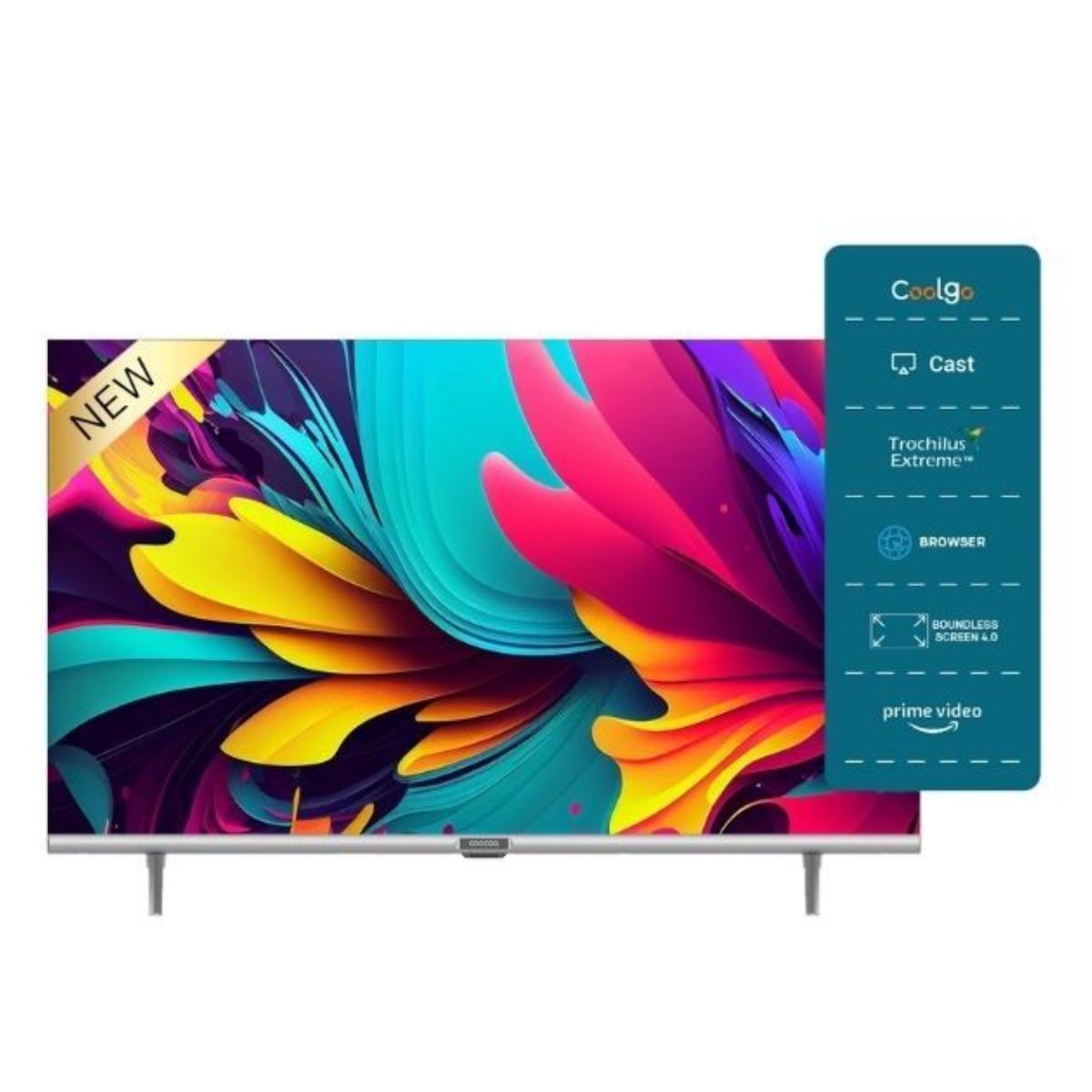 Smart Tivi 32inch HD COOCAA 32R5 viền siêu mỏng, 2 loa 10W, âm thanh Dolby