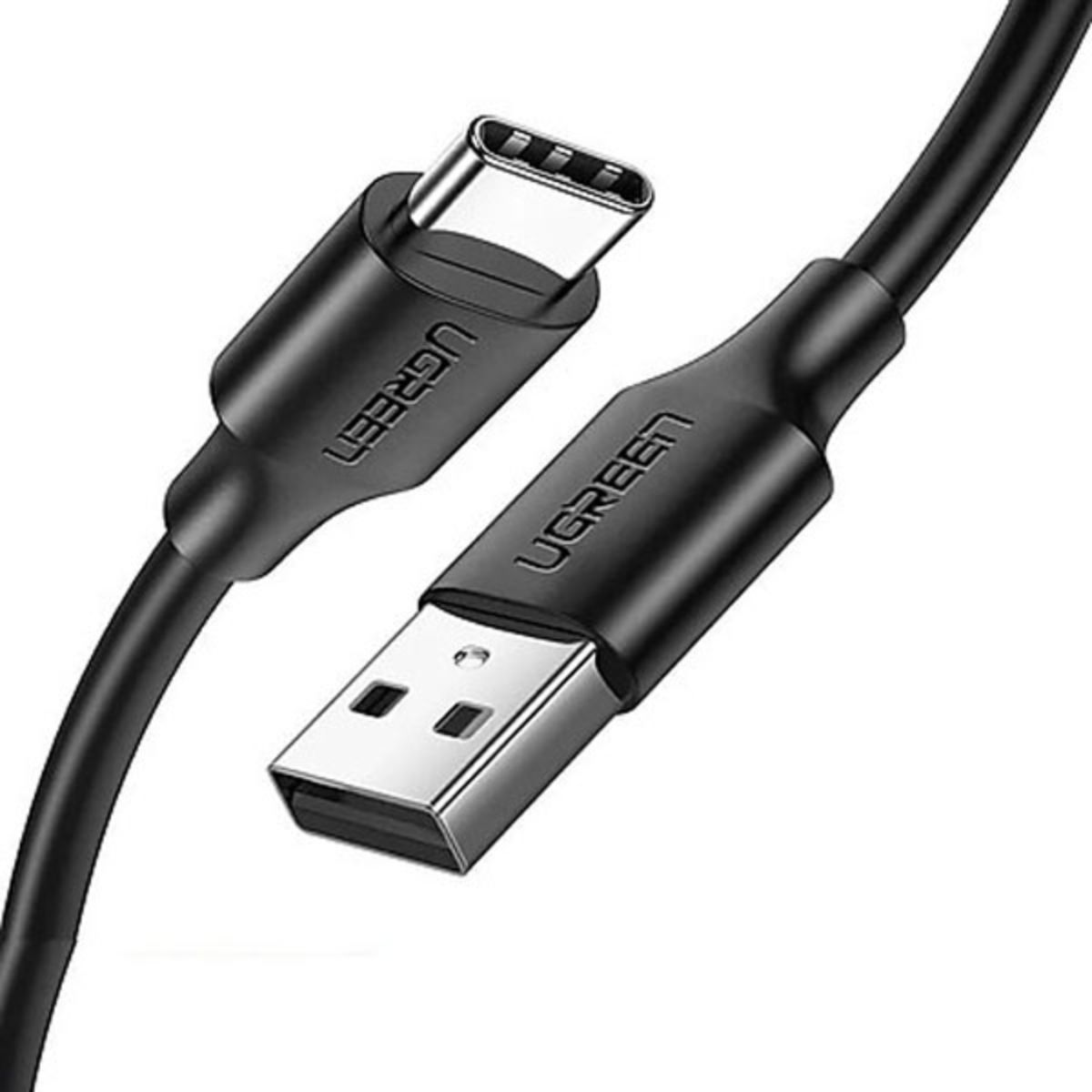 Cáp sạc USB 2.0 sang USB type C Ugreen US287, 60117 chiều dài 1,5m, màu đen