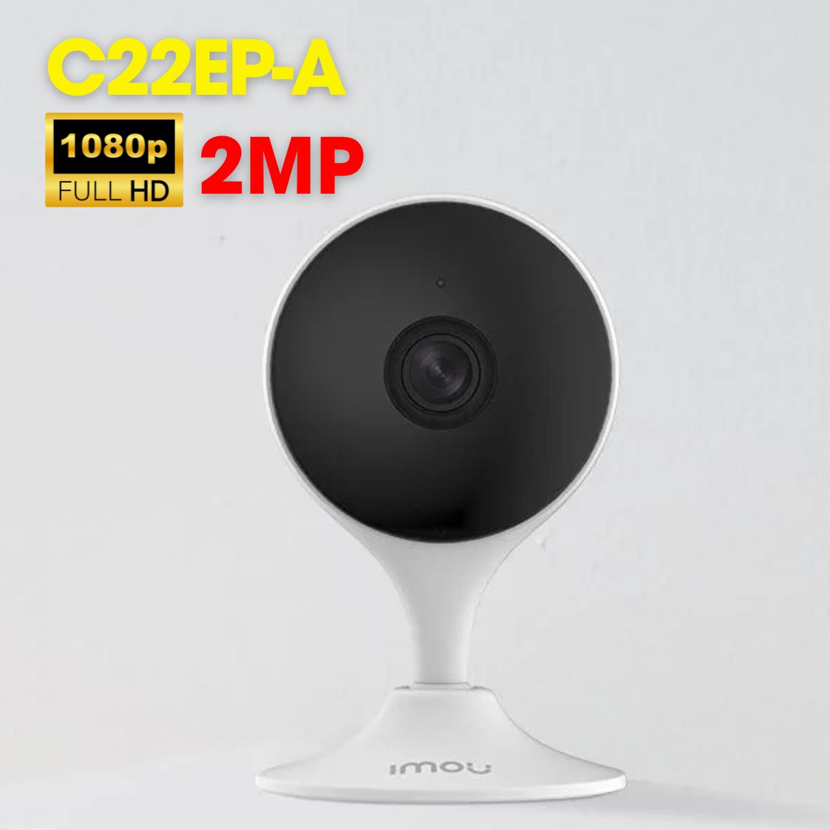 Camera Cue IMOU C22EP-A 2MP, hồng ngoại 10m, tích hợp mic và loa, còi báo động