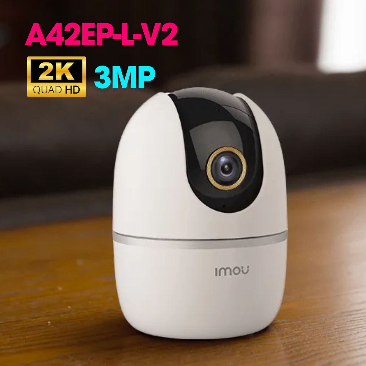 Camera IP không dây 4MP IMOU A42P-L-V2 hồng ngoại 10m, phát hiện âm thanh bất thường, đàm thoại 2 chiều