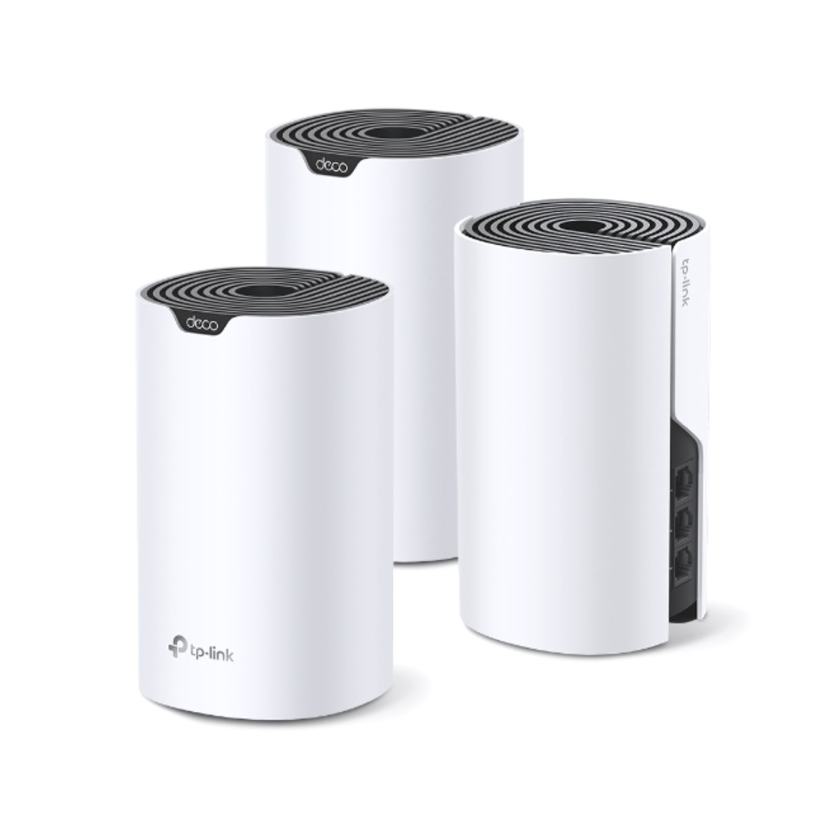 Wifi Mesh cho gia đình TP-Link Deco S7(3-pack) tốc độ 600 Mbps trên 2.4 GHz và 1300 Mbps trên 5 GHz, công nghệ 3×3 MU-MIMO
