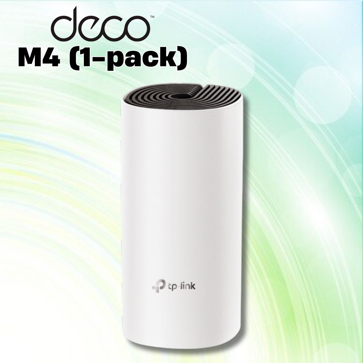 Thiết bị phát wifi không dây TP-Link Deco M4(1-pack) tốc độ đến 300 Mbps trên 2.4 GHz và 867 Mbps trên 5 GHz