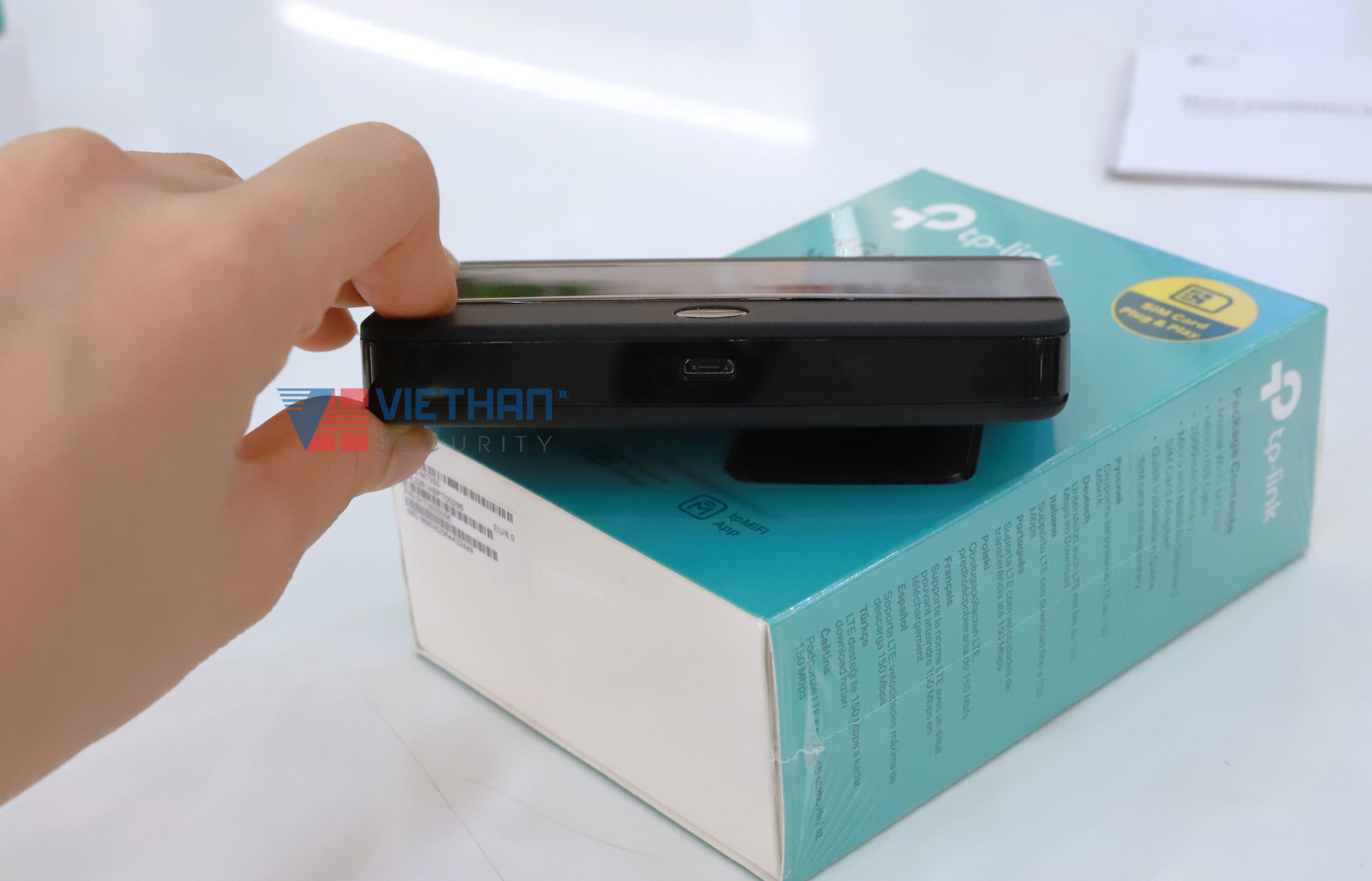 Bộ phát wifi di dộng 4G LTE TP-Link M7350 Hỗ trợ 10 thiết bị kết nối, Pin dung lượng 2000mAh