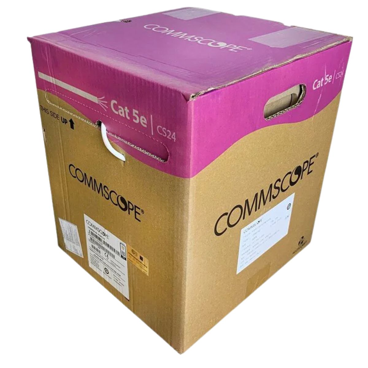 Dây cáp mạng chống nhiễu AMP/Commscope Cat 5e FTP 24AWG, bọc lớp nhôm chống nhiễu, truyền tín hiệu cực tốt