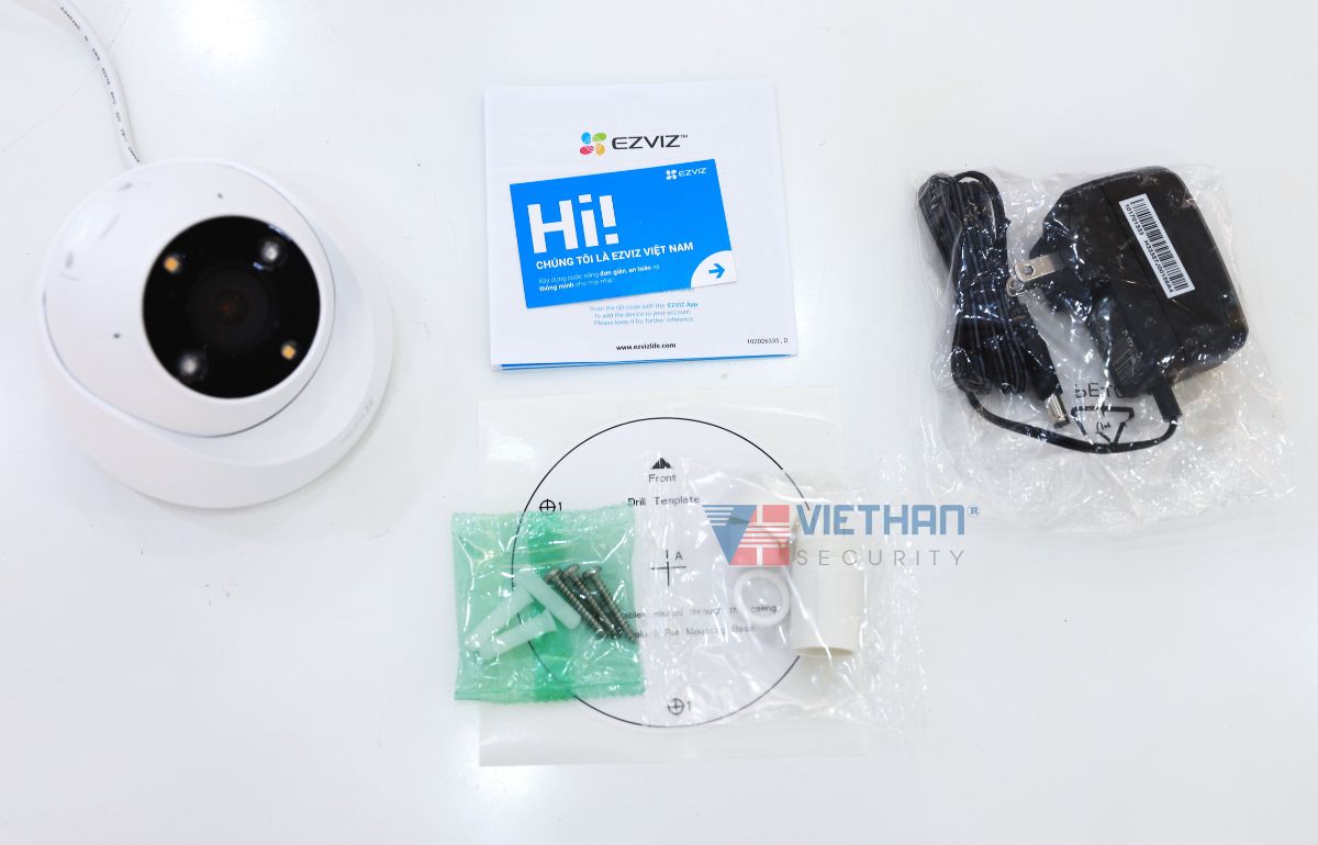 Camera wifi trong nhà Ezviz H4 2K hồng ngoại 30m, phát hiện người và phương tiện