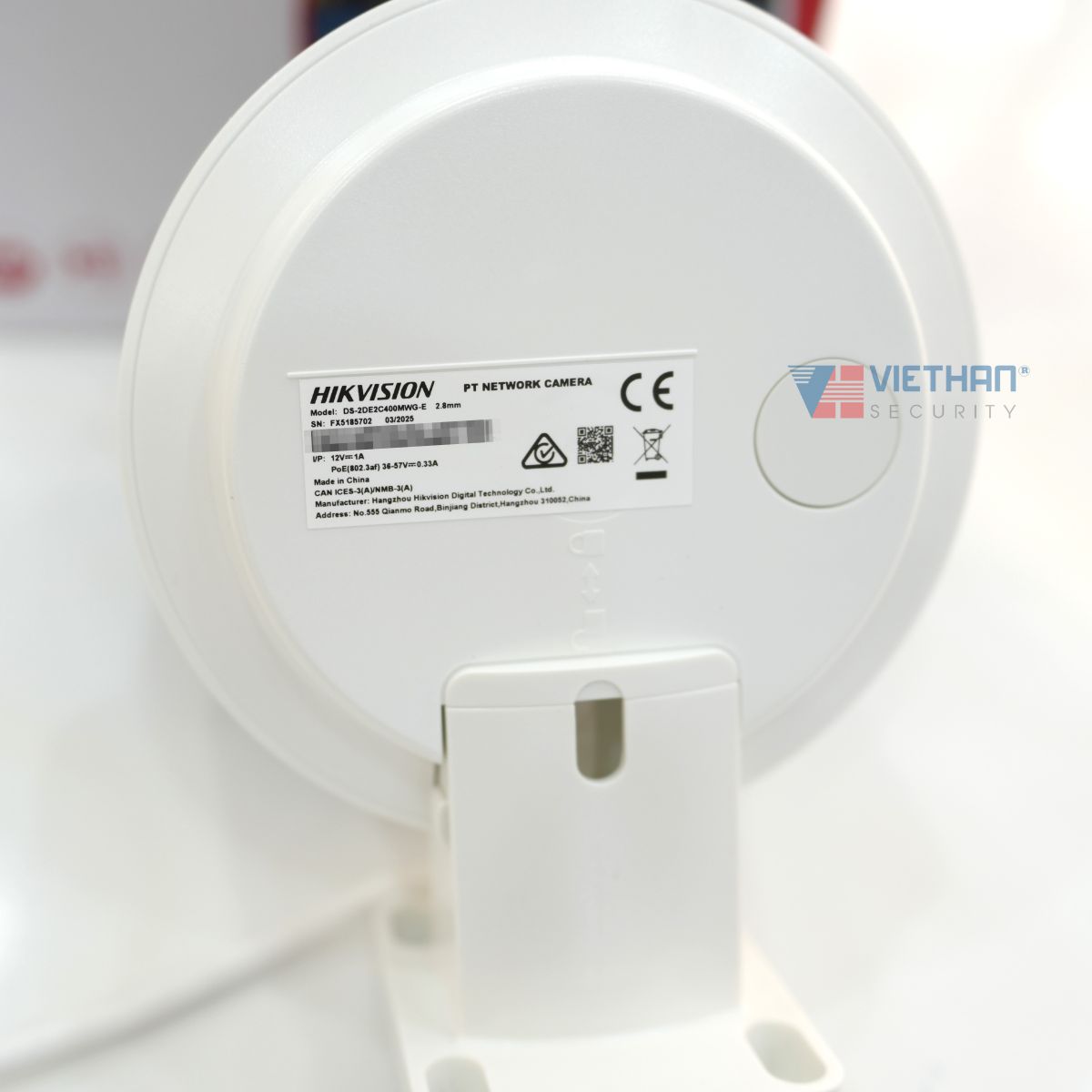 Camera IP Smart Hybrid light 4MP Hikvision DS-2DE2C400MWG-E hồng ngoại 30m, tích hợp mic và loa