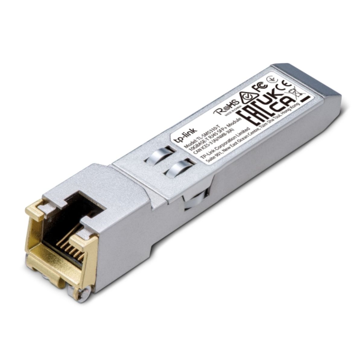 Module quang RJ45 SFP+ TP-Link TL-SM5310-T tốc độ 10 Gbps, Hỗ trợ DDM, truyền dữ liệu 30m