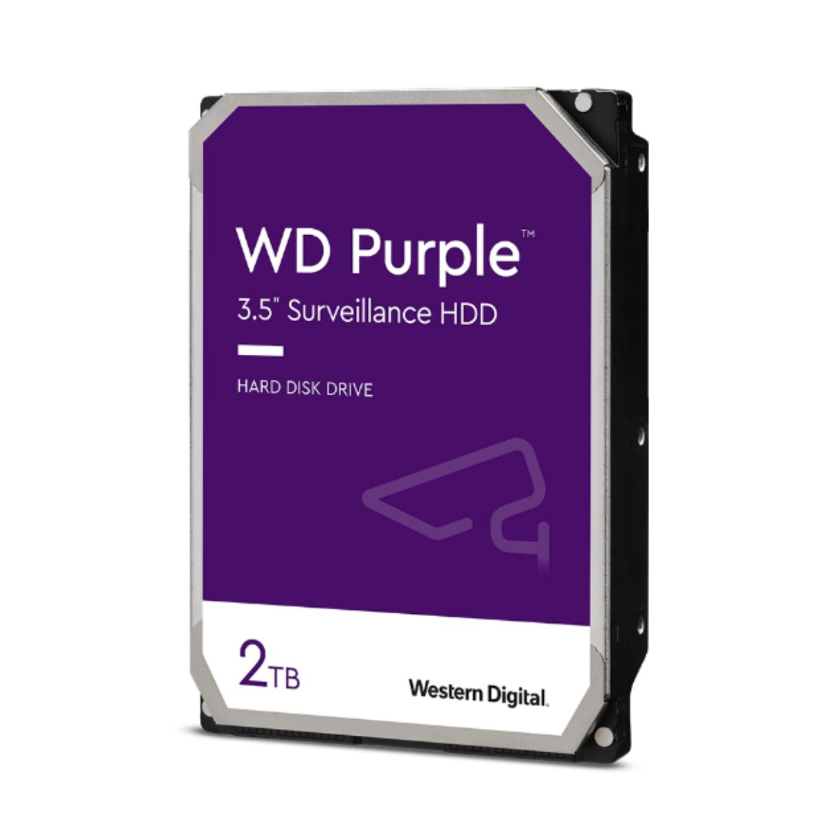 Ổ cứng chuyên dụng cho camera WD Western Purple WD23PURZ 2TB, SATA 3, vòng quay 5400RPM