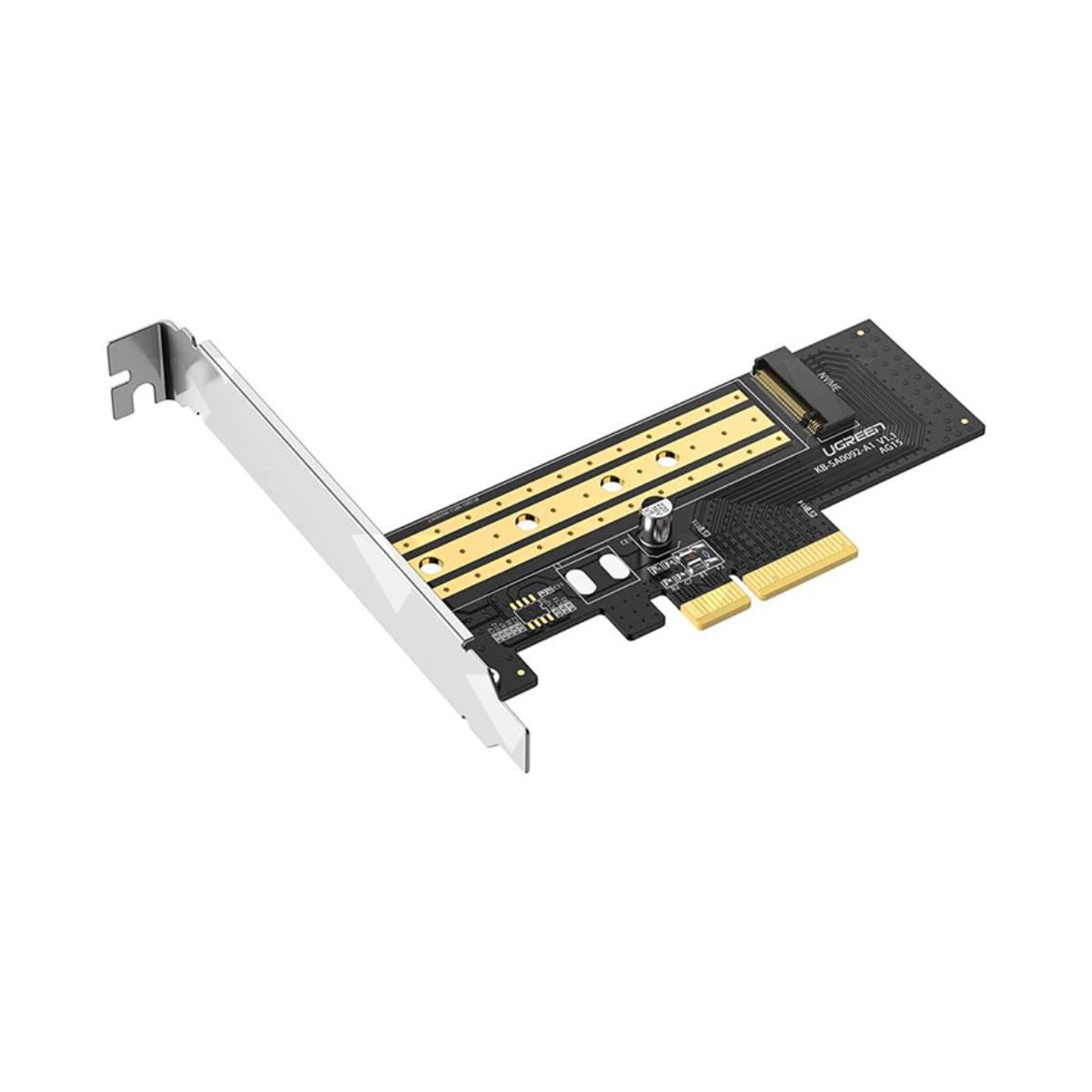 Card chuyển đổi ổ cứng SSD M2 NVMe PCIe Ugreen 70503 CM302 mạch bảo vệ ESD, Chịu được tĩnh 4KV