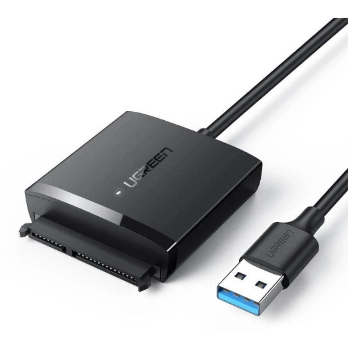 Thiết bị chuyển đổi USB 3.0 sang SATA Ugreen 60561 CM257 tốc độ truyền tải dữ liệu 5Gbps