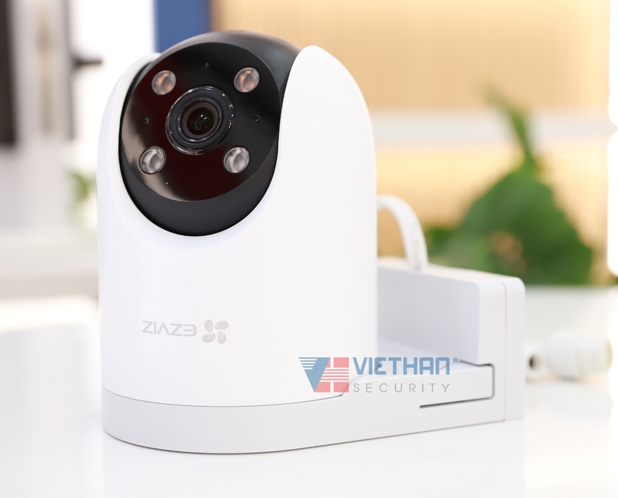 Camera Ezviz H8C pro 3K 5Mp wifi quay quét, AI phát hiện người xe cộ, còi và đèn