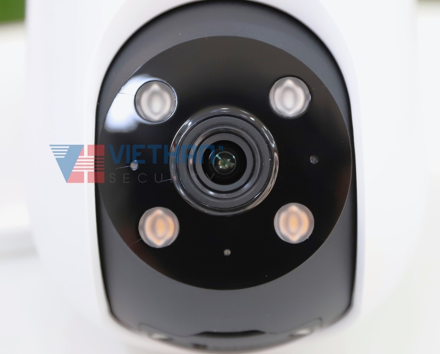 Camera Ezviz H8C pro 3K 5Mp wifi quay quét, AI phát hiện người xe cộ, còi và đèn