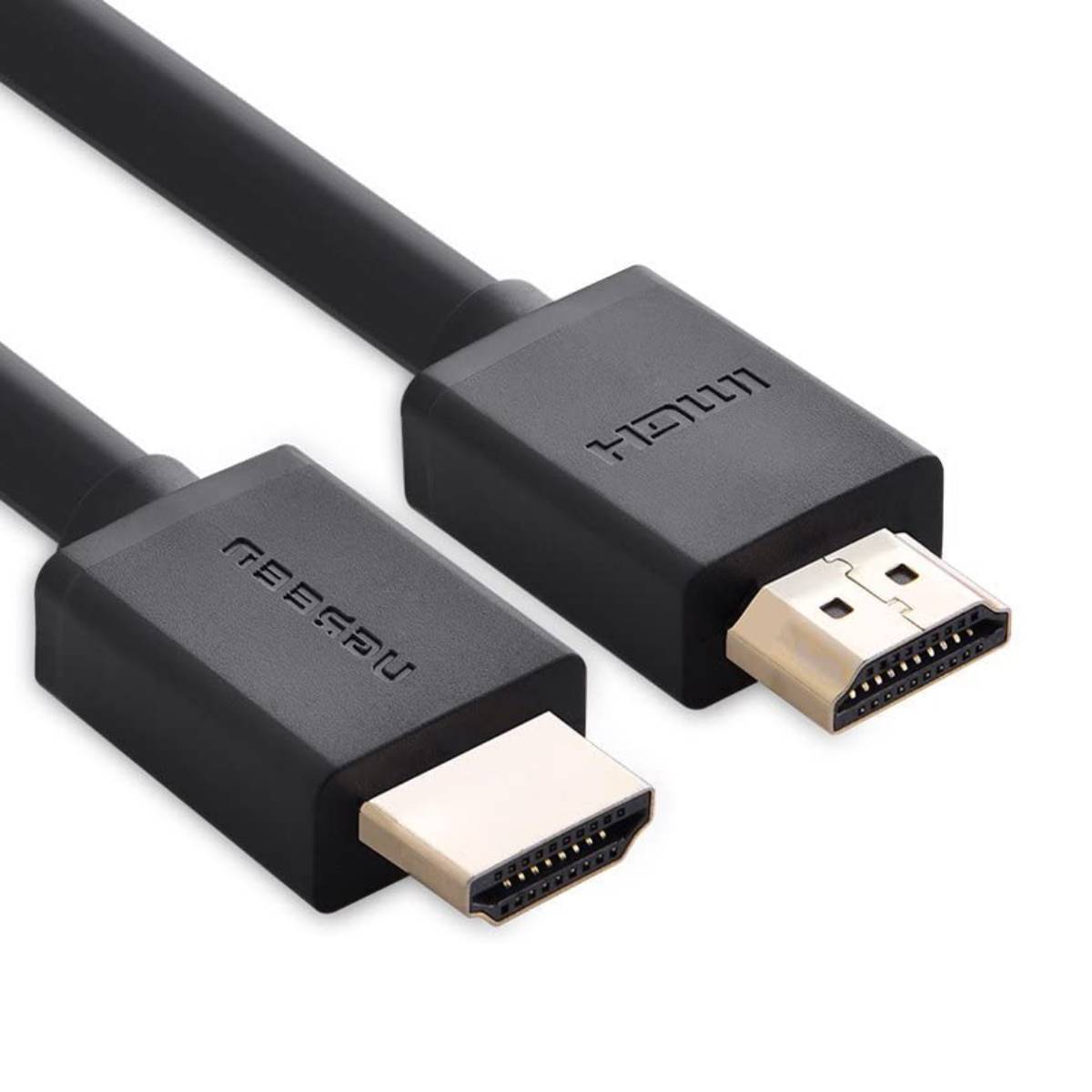 Cáp HDMI 3M Ugreen 10108 HD104 hỗ trợ phân giải 4K@60Hz + 3D + HDPC, chân cắm mạ vàng 24K, tốc độ tuyền tải 10Gb/s