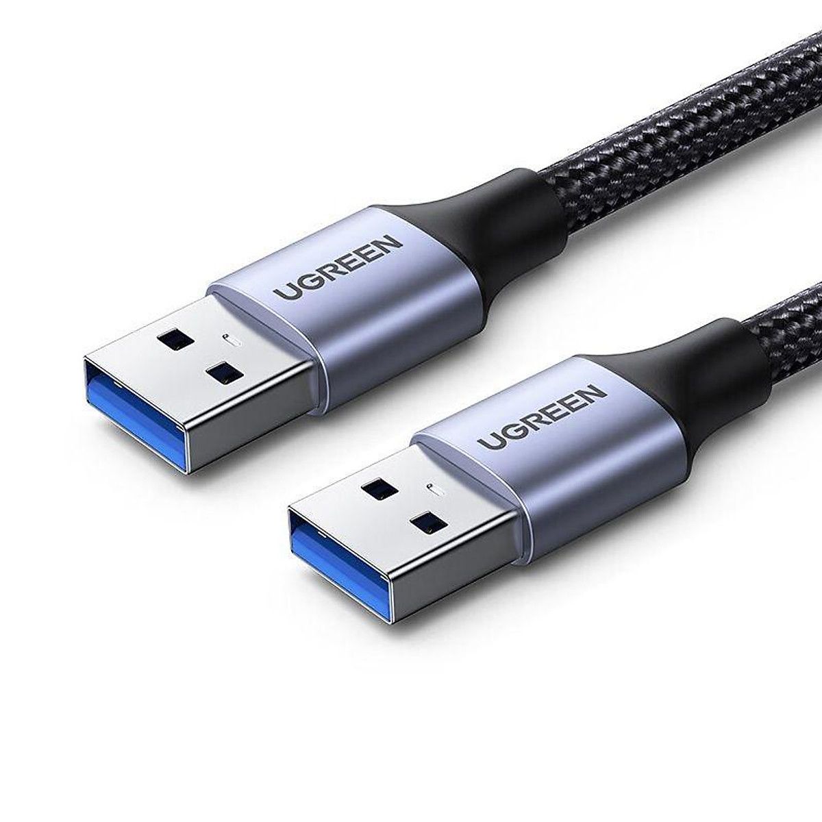 Cáp USB 3.0 Type-A hai đầu dương dài 0.5M chính hãng Ugreen 80789 cao cấp