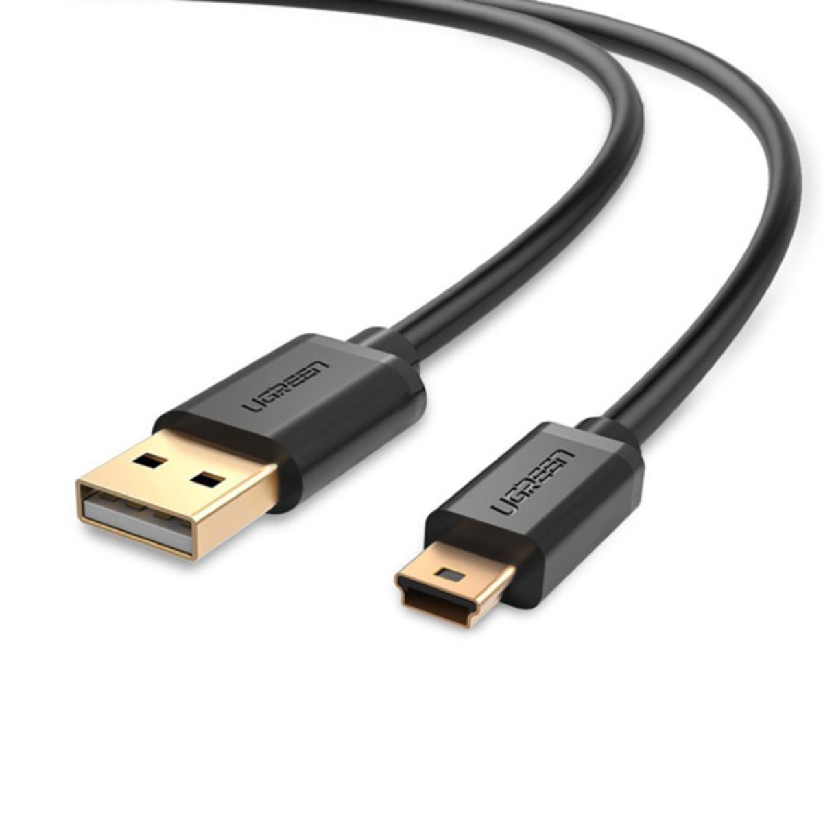 Cáp USB 2.0 to USB Mini 3m mạ vàng Chính hãng Ugreen 10386