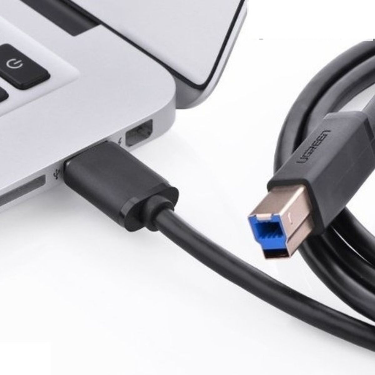 Cáp USB 3.0 AM to BM dài 2M máy in Ugreen 10372 chính hãng