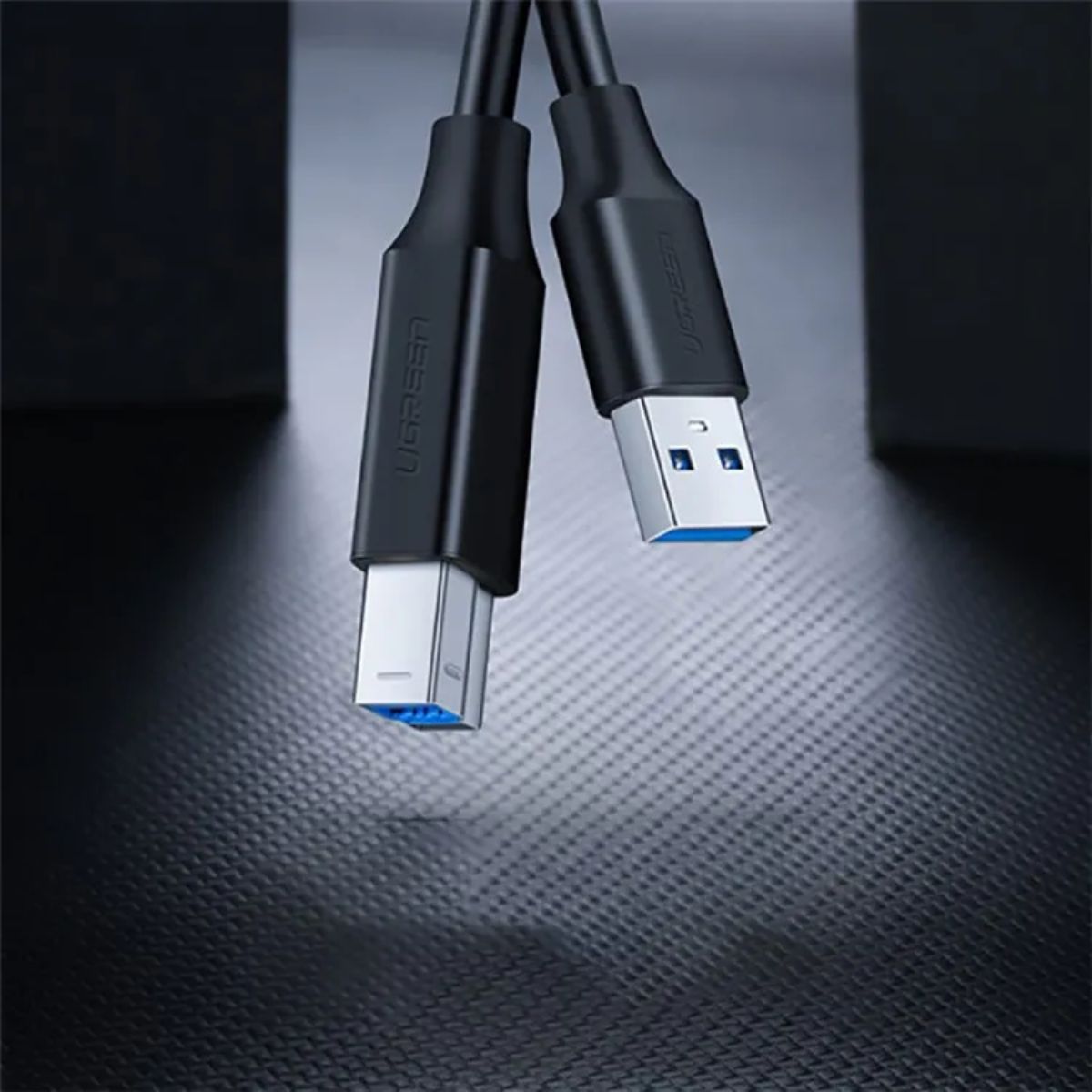 Cáp USB 3.0 AM to BM dài 1M máy in Ugreen 30753 chính hãng