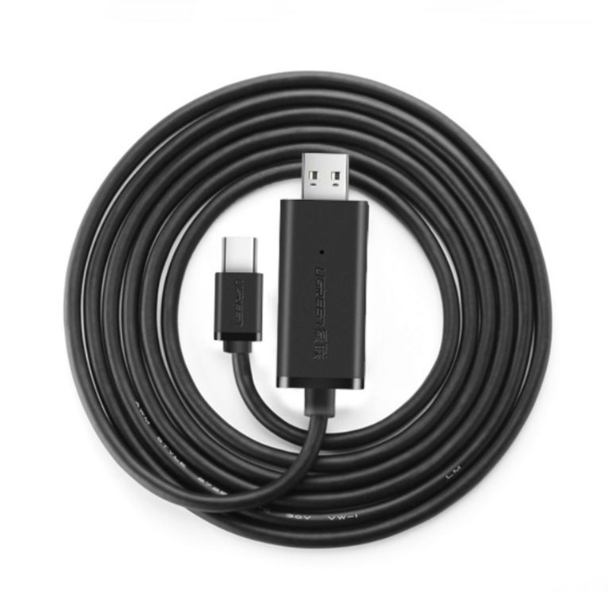 Cáp truyền dữ liệu USB 2.0 to USB Type C Ugreen 70420 dài 2m chính hãng