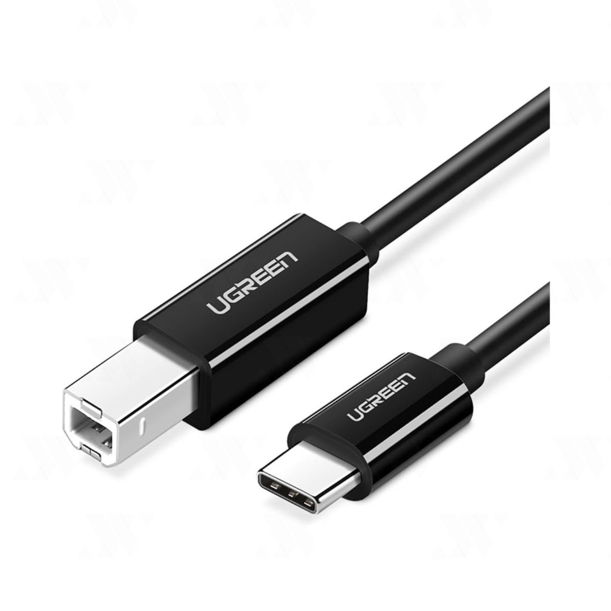 Cáp máy in USB 2.0 Type-C to USB Type-B dài 1M Ugreen 80811 (Màu đen)