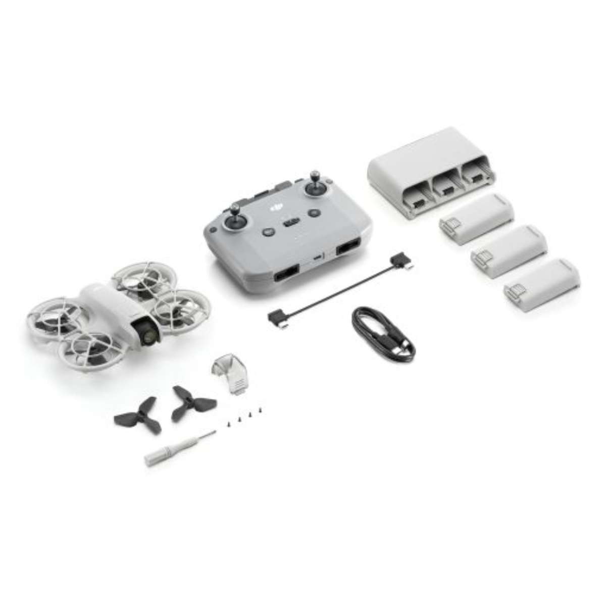 Flycam DJI Neo Combo quay phim 4K, chống rung lắc, kèm bảng điều khiển (bản combo)