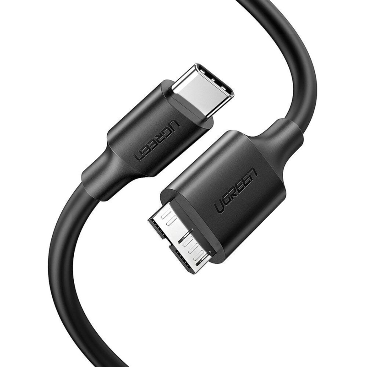Cáp USB-C sang Micro B 3.0 25CM US312 Ugreen 90995 Màu Đen