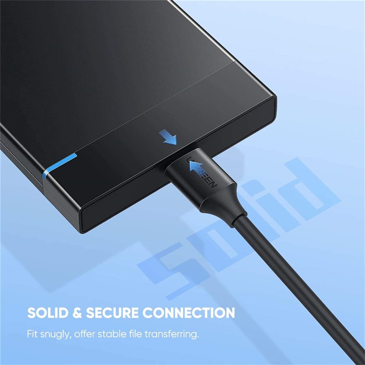 Cáp USB Type C to Micro USB 3.0 dài 1M cao cấp Ugreen 20103