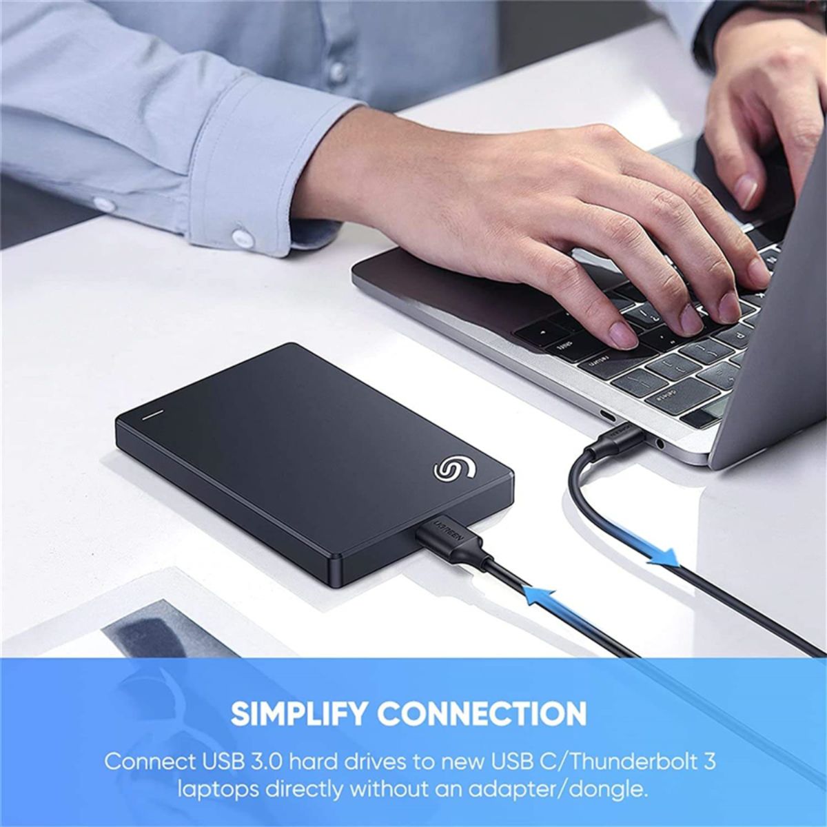 Cáp USB Type C to Micro USB 3.0 dài 1M cao cấp Ugreen 20103