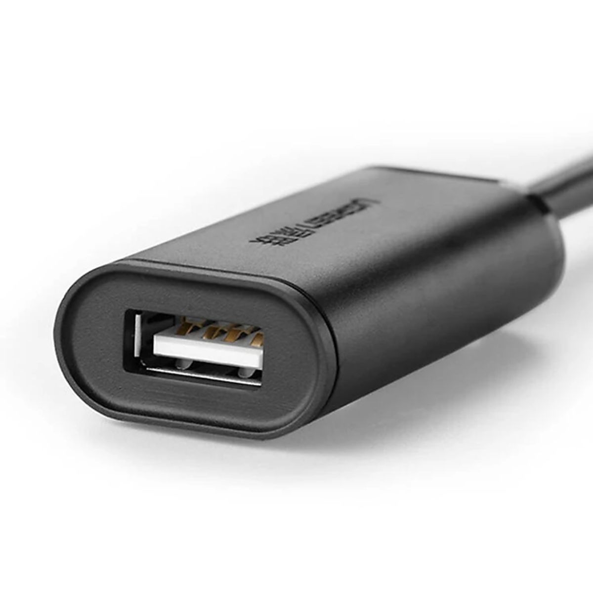 Cáp USB 2.0 nối dài 10m chính hãng Ugreen 20214 cao cấp nguồn USB US137