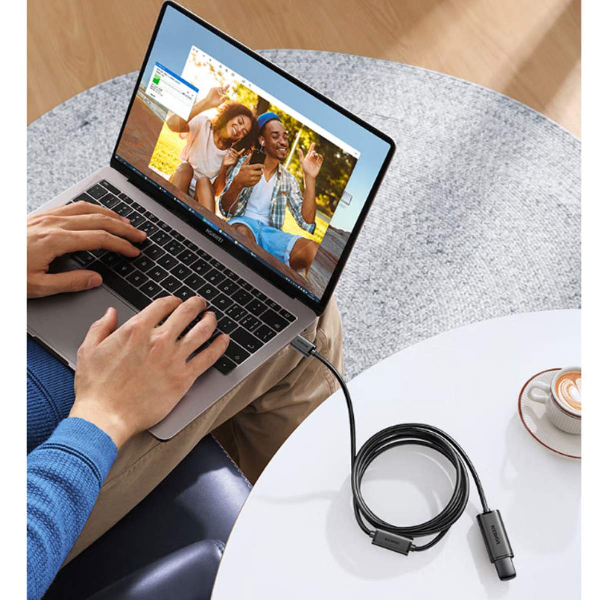 Cáp USB nối dài 15m có chíp khuếch đại chính hãng Ugreen 10323